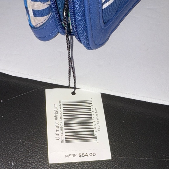 🆕 Vera Bradley Ultimate Wristlet Quilted Women's Bag-Santiago Woven - Picture 6 of 9